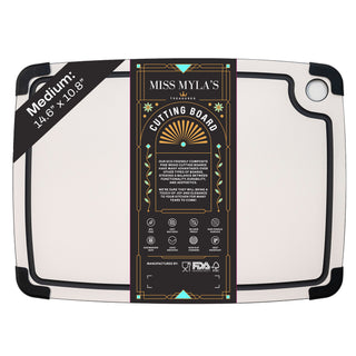 Medium 10.8” x 14.6” Premium Wood Pine Fiber Cutting Board